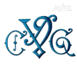Charmington Machine Embroidery Font by Apex
