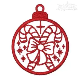 Christmas Ornament Decor Embroidery Design