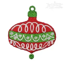Christmas Decor Ornament Embroidery Design