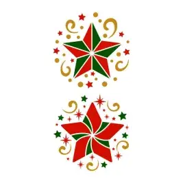 Christmas Decorative Star SVG Cuttable Design