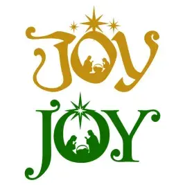 Christmas Joy SVG Cuttable Design