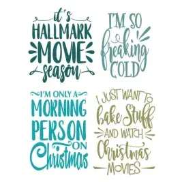 Christmas Quotes Pack SVG Cuttable Design