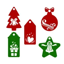 Christmas Tag Pack SVG Cuttable Design