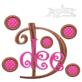 Circle Polka Dot Pack Applique Embroidery Designs
