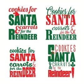Cookies For Santa Carrots For Reindeer