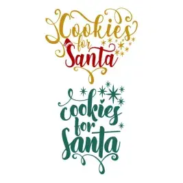 Cookies For Santa SVG Cuttable Design