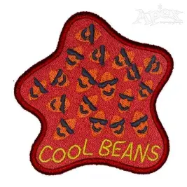 Cool Beans Embroidery Design