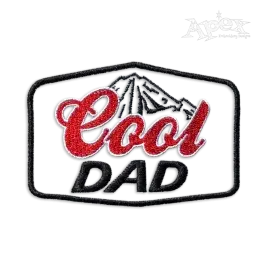 Cool Dad Beer Funny Machine Embroidery Font by Apex Letter Alphabet