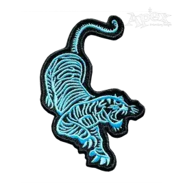 Crouching Tiger Machine Embroidery Design by Apex