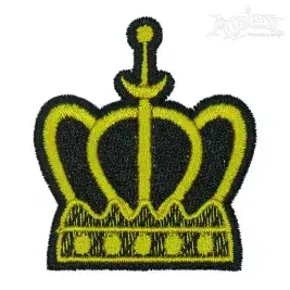 Crown Embroidery Design