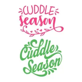 Cuddle Season SVG Cuttable Design