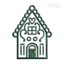 Peace Christmas Tree Machine Embroidery Designs by Apex