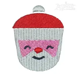 Cute Santa Embroidery Design