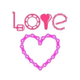 Cycling Love SVG Cuttable Designs