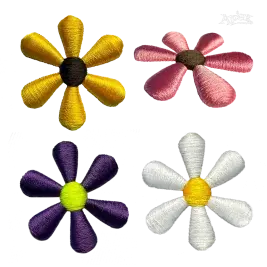 Daisy Flower 3D Puff