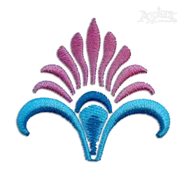 Decorative Damask Machine Embroidery Designs by Apex