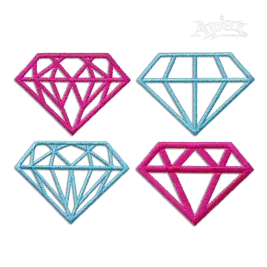 Shine Bright like a Diamond Machine Embroidery Design | Apex