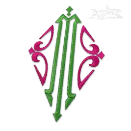 Dina Apex Monogram Embroidery Font