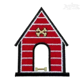Dog House Machine Embroidery Design by Apex