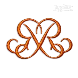 Dub Machine Double Embroidery Font by Apex