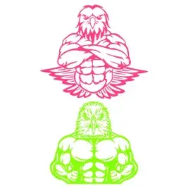 Eagle Man SVG Cuttable Design