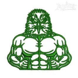 Eagle Man Embroidery Design