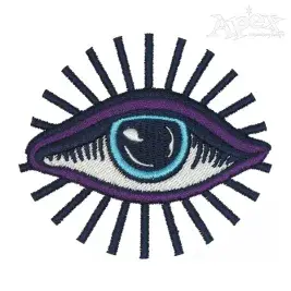Evil Eye Embroidery Design