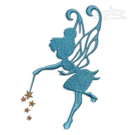 Fairy Magic Sparkle Machine Embroidery Design by Apex