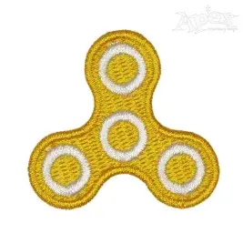 Fidget Spinner Embroidery Design