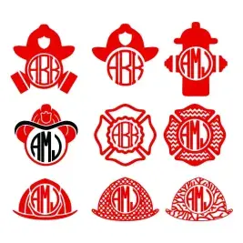 Firefighter Cuttable Frames