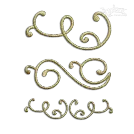 Flourishes Accents Machine Embroidery Design All