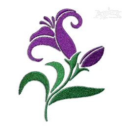 Tulip Turkish Flower Machine Embroidery Design - Apex Digitizing
