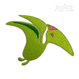 Dino Pterodactyl Pteranodon Flying Dinosaur Machine Embroidery Designs.