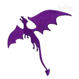 Flying Dragon Machine Embroidery Design by Apex Digitized