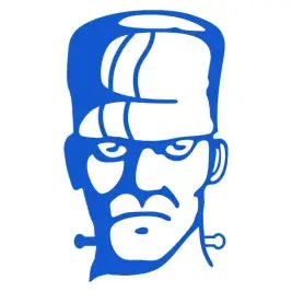 Frankenstein Head Cuttable Design