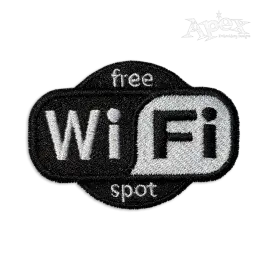 Free Wifi Spot Machine Embroidery Design by Apex