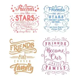 Friends SVG Cuttable Designs