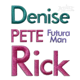 Futura Block Machine Embroidery Fonts - Apex All in One