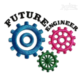 Future Engineer Machine Embroidery Design - Apex