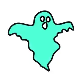 Ghost Boo Cuttable Design