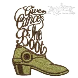 Give Cancer The Boot