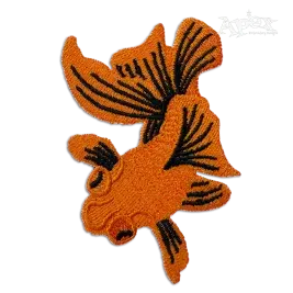 Gold Fish Machine Embroidery Design by Apex