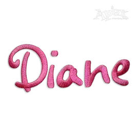 Grade School Script Alphabet Machine Embroidery Font - Apex