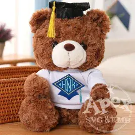 Graduation Cap Frame Embroidery Designs