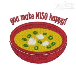 Happy Miso Embroidery Designs