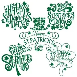 Happy St. Patrick's Day Svg Cuttable Design