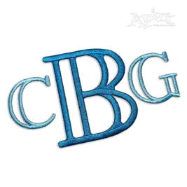 Harrison Machine Embroidery Fonts