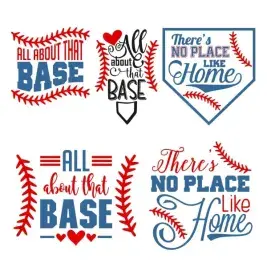Home Plate Baseball SVG Cuttable Designs
