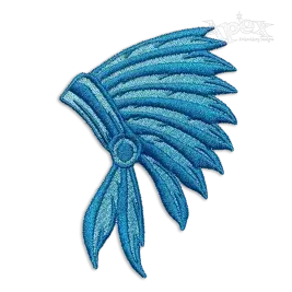 Cheif Indian Headdress Machine Embroidery Designs