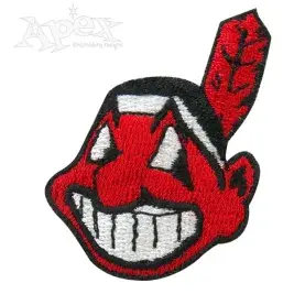 Indians Mascot Embroidery Designs